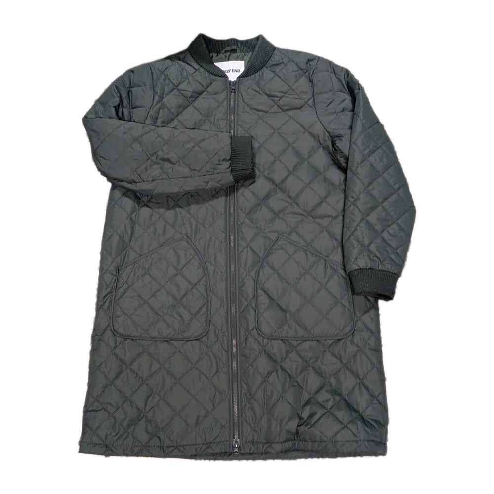 Lands' End Feather Free Insulated Barn Quilted Coat